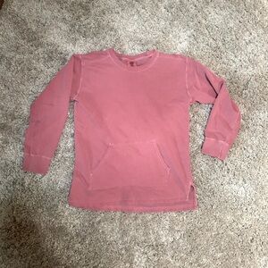 Comfort Colors Pink Pullover Sweatshirt